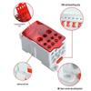 UKK80A DIN Rail Single-Level Distribution Box: Multi-Out Wiring Terminal & Branch Line Splicable Distributor