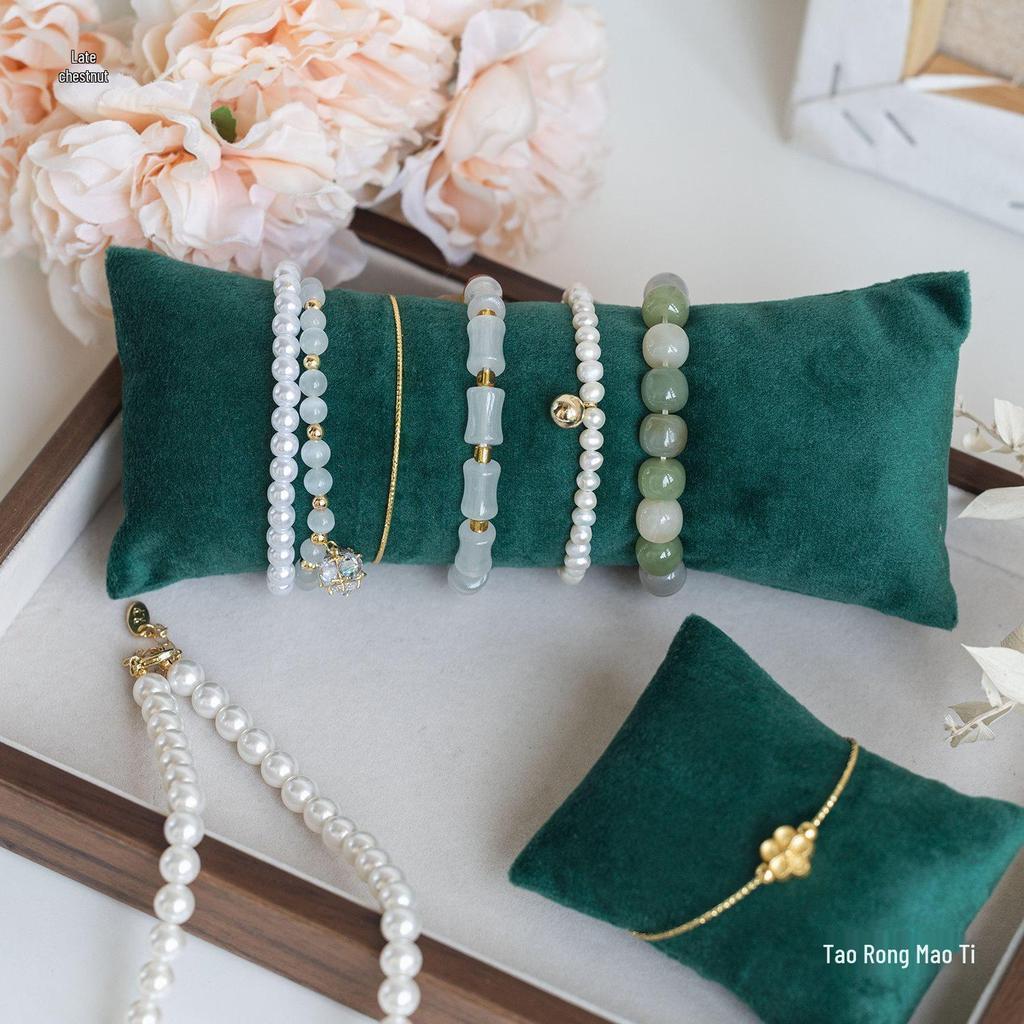 Photography Props: Small Pillow for Styling Jewelry, Bracelets, and Bangles