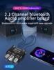 YS-E100L Stereo Audio Amplifier 2.1 Channel Bluetooth-Compatible 5.1 Wireless Audio Amplifier 50WX2 Subwoofer AMP APP Control