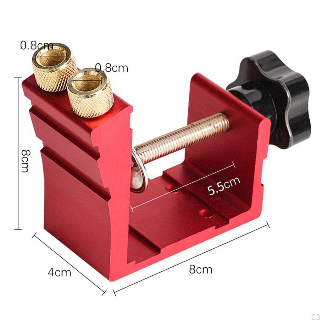 Woodworking Angled Hole Locator Jig Kit Set DIY
