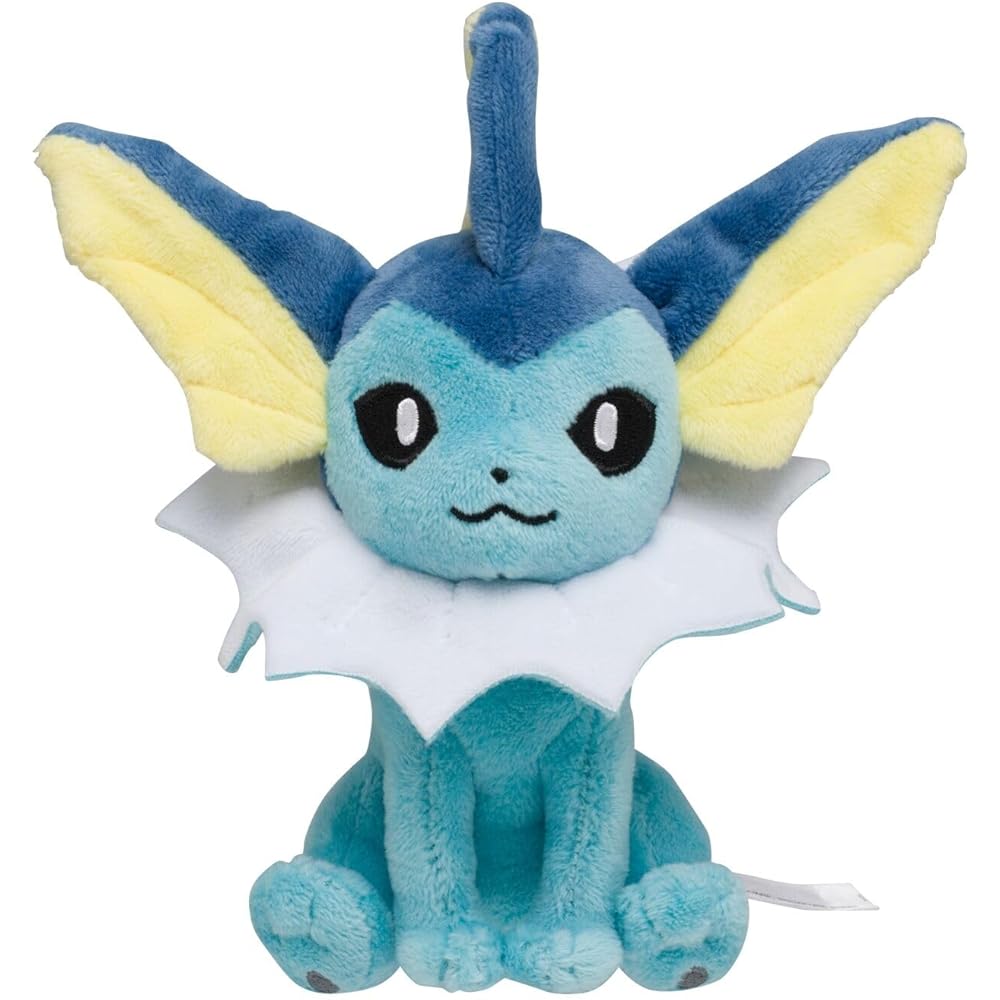 

Pokmon Center Original Pokmon Fit Plush Toy Vaporeon 15x14x6.5 cm