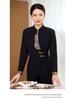 Chinese Restaurant Waiter Uniform - Long Sleeve for Autumn/Winter, Ideal for Hotel and Hot Pot Restaurants Front Desk Staff.