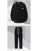 350 Jin Plus Size Men's Fleece-Lined Sweatshirt, Thick Long Sleeve, Autumn/Winter, Extra Large Loose Base Layer