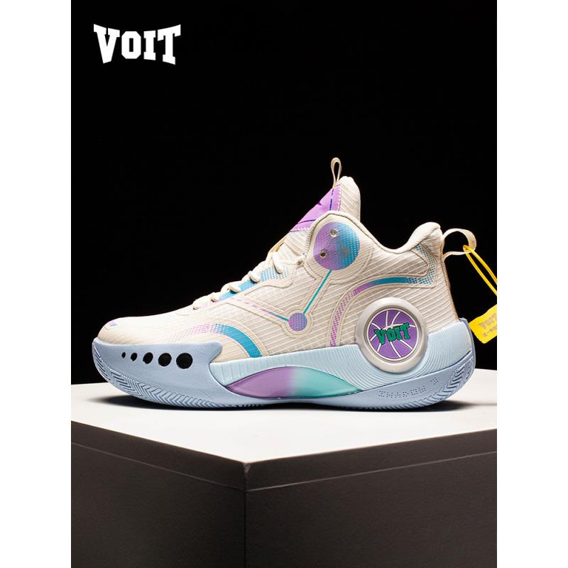Voit phantom баскетбольные кроссовки мужские летние дышащие трение со звуком домашние — фото 3