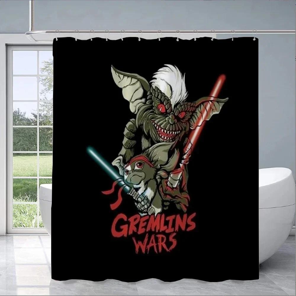 Things For The Bathroom Curtain Gremlins Shower Curtains For Bathroom Accessories Set Folding Partition Bath Bedrooms Sets Ful