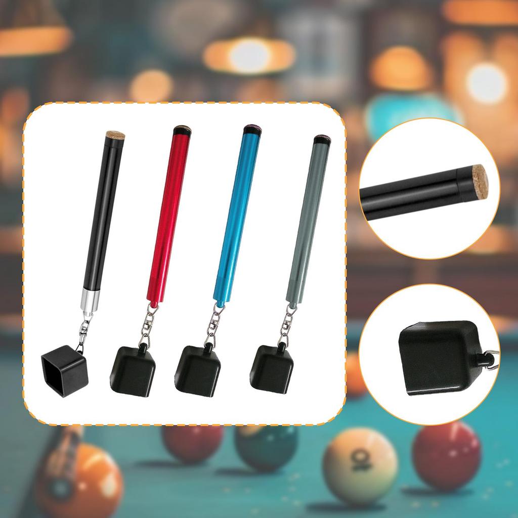 Multifunctional Pool Cue Chalk Holder, Practical Tool for Billiard Cues And
