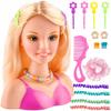 Styling Head for Hair Brushing Hairstyles Doll + Accessories Blonde Hair
