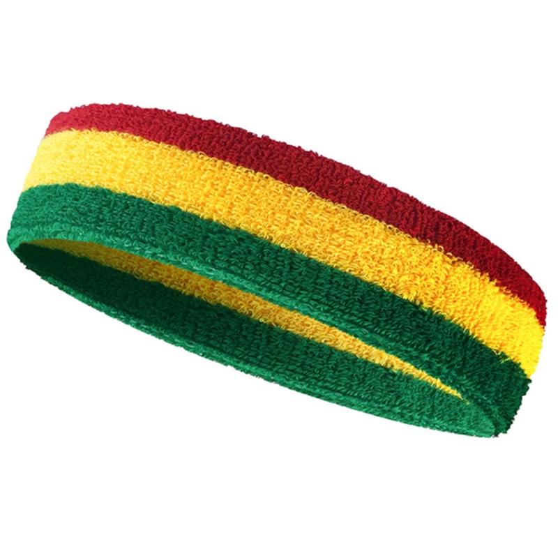 

Женская Мужская Цветная Уличная Повязка на Голову Эластичные Спортивные Повязки для Головы Йога Бег Фитнес Велоспорт Повязка для Головы Антиперспирант Повязка для Волос 1 зелёный/красный