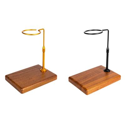 Support de goutteur à café en bois réglable en hauteur, décoration portable, support de goutteur à café, support de café verseur, support de café goutte à goutte