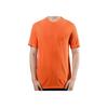 Adidas Solid Color Casual Crew Neck Short Sleeve T-Shirt Men Tops Orange BJ9591