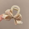 Headwear Shark Clips Handmade Grab Clip Temperament Bow Hair Clip  Women