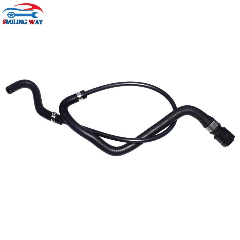 Upper Engine Coolant Radiator  Expansion Tank Water Hose For BMW 5er 6er E60 E61 E63 E64 520i 525i 530i 545i 645Ci # 17127519247