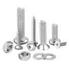 Baolian Self-Tapping Screw Set: Round, Phillips Pan Head, Nut, Cap, Washer - Sizes M2 M3 M4 M5 M6