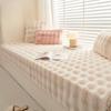 Winter Ins Style Thickened Ledge Cushion Window Cushion Rabbit Plush Balcony Bedroom Tatami Cushion