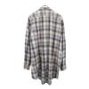 VINTAGE 60s 70s Sleeping shirt Grandpa shirt Long sleeve Check shirt Men's Used