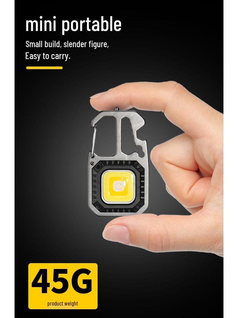 Ultra-Bright LED Keychain Multi-Function Emergency & Outdoor Flashlight
