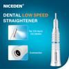 Niceden Kit Piesă de Mână Dentară de Viteză Mică Turbină cu Aer Dreaptă Contra Unghi Motor cu Aer 2/4 Orificii