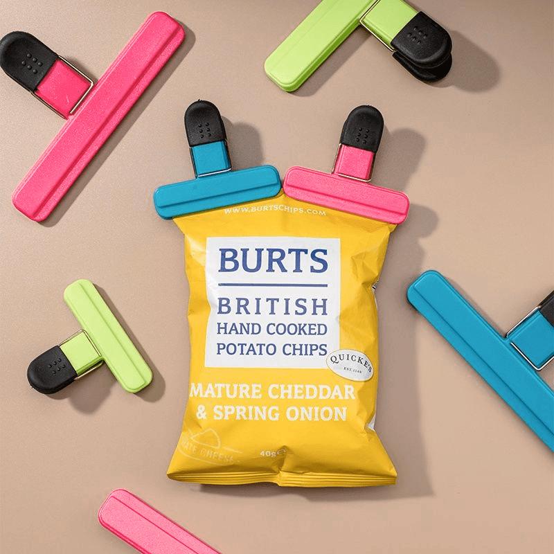 Large Multifunctional Plastic Clips for Food Sealing and Moisture-Proof Storage