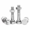 Zhongge 304 Stainless Steel Half-Thread Hex Bolt