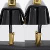 Salvatore Ferragamo Gancini Handbag AQ-21 0160 black leather Women Used