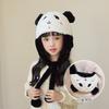 Kids Winter Warm Fleece Lined Aviator Hat With Ear Protection Cartoon Animal Design Unisex Ages 2-6
