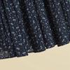 Women's Flowy High-Waist Floral A-Line Maxi Skirt