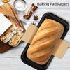 50PCS Non-Stick Baking Pad Papers Food-Grade Baking Paper Liners Loaf Pan Liners  Bread Making