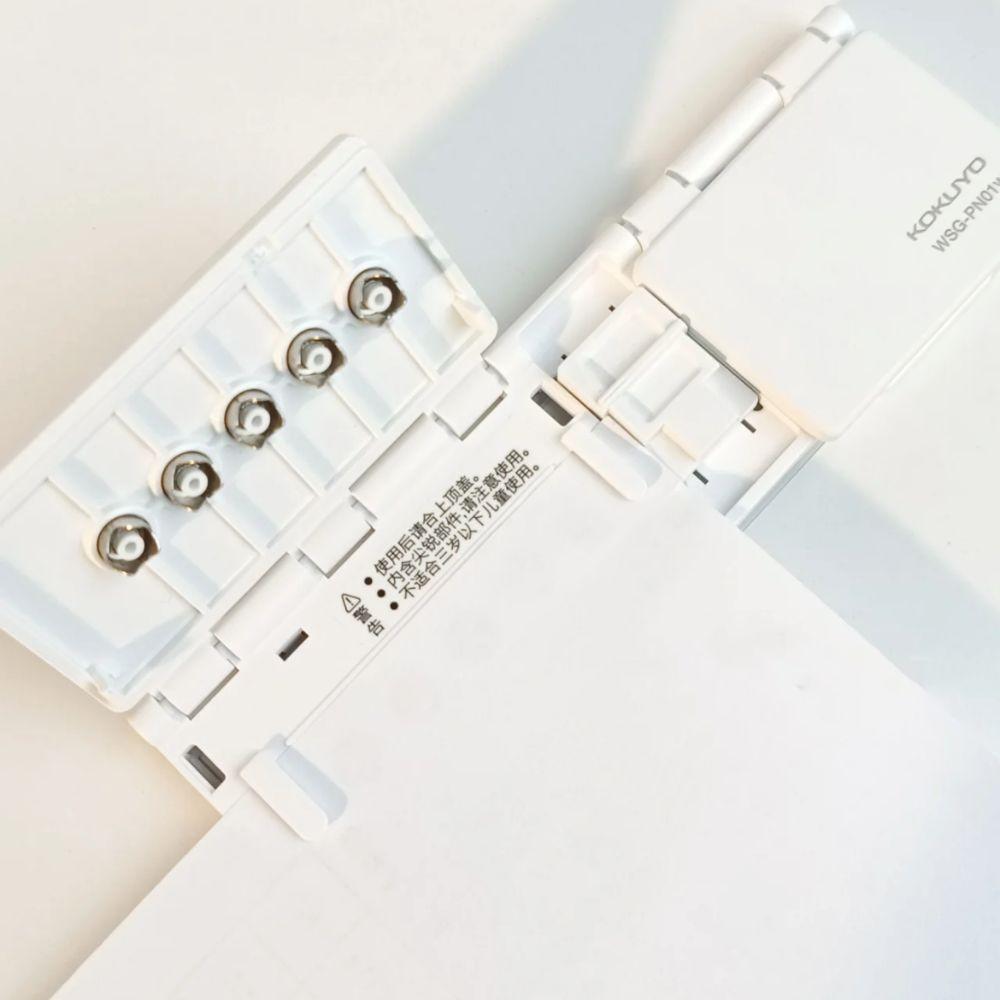 DIY Scrafts Loose-leaf Punch Paper Cutter DIY Hole Punch Portable 8-hole Paper Punch School