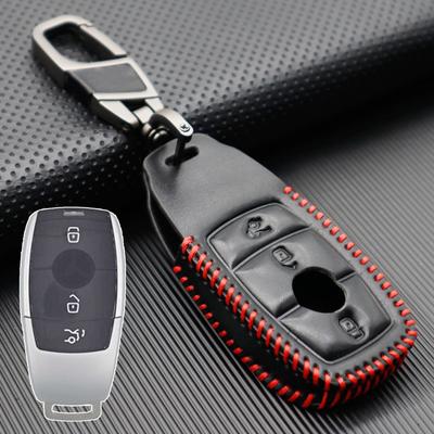 Per Mercedes Benz SG Classe Classe S S63 AMG S65 AMG S450 S550e S560 Auto A Distanza DELL'UNITÀ di elaborazione Portachiavi In Pelle Anello titolare Della Copertura Della Cassa Borsette