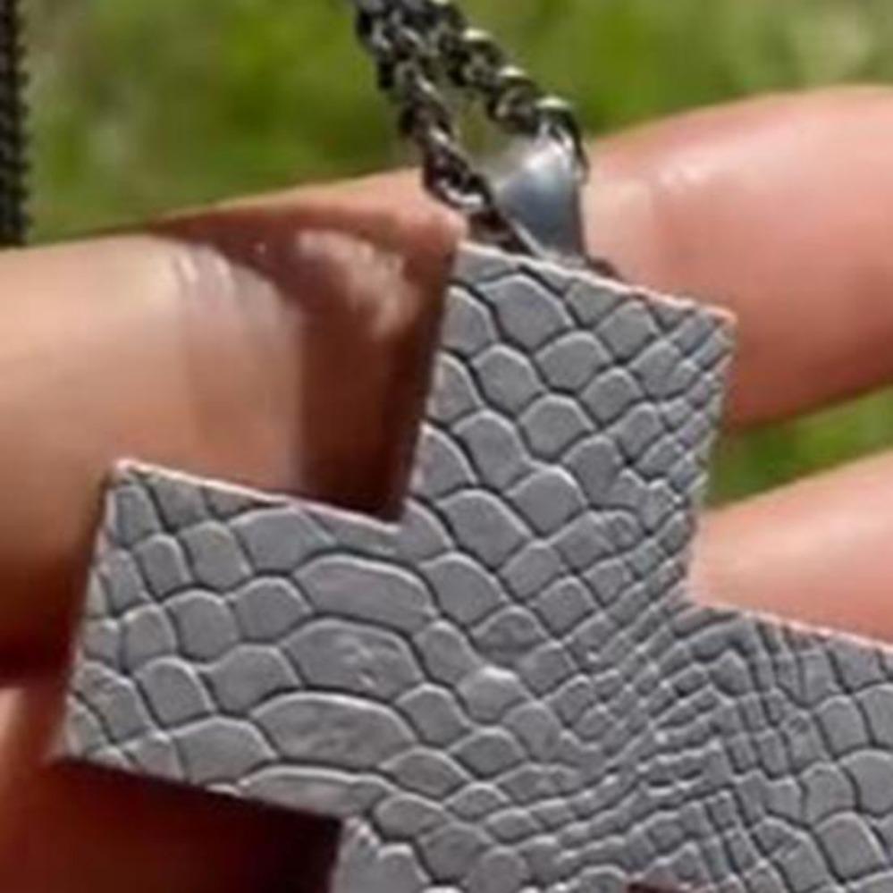 Ten Character Pendant Necklace 3D Printed Design Neck Pendant Handmade Cosplay Jewelry Fashion Accessories