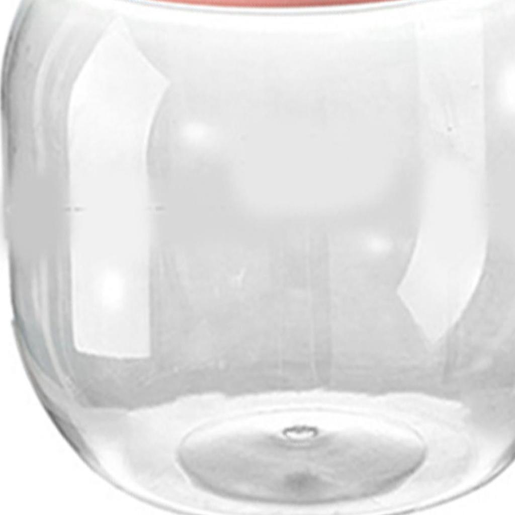 Toy Storage Stool Multipurpose Innovative Round Shape Transparent Storage Stool for Home Living