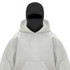 Unisex Balaclava Bluza z kapturem Pulower Bluza z kapturem z maską narciarską Ciepła Wiatroodporna Bluza z kieszenią z przodu do biegania Sportów outdoorowych Street