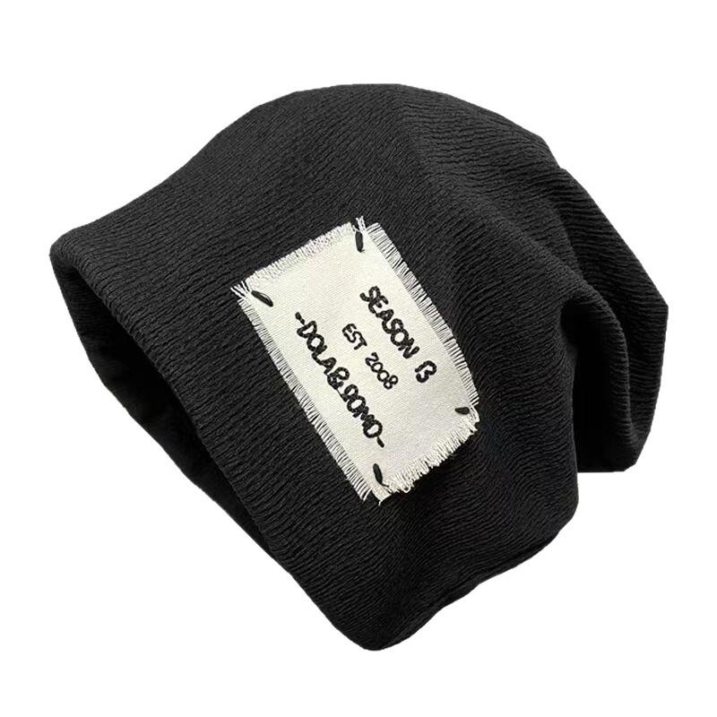 

Women s Autumn Slouchy Knit Hat - Breathable, All-Match Colors, Wool, Large Head Circumference, Personality Cold Weather Hat