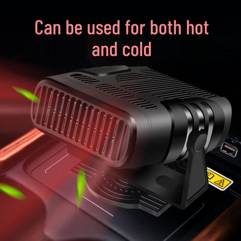 12V Dual Gear Car Heater: Rapid Electric Defrost & Demist with Hot/Cold Settings
