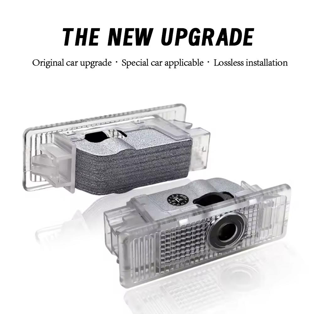 2Pcs LED Car HD Door Welcome Lights For BMW G11 G12 G30 G32 GO1 F45 F46 F48 F49 M3 M5 E60 E61 E63 E64 E65 E68