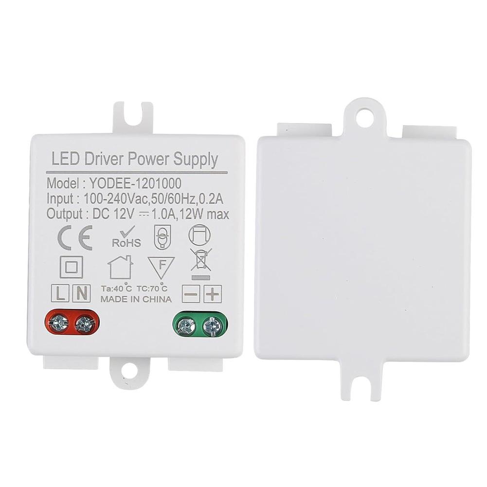 For Cabinets 12V Lighting Driver 12V Transformer For LED Strips Switching Power Supply Compact Design For Tight Spaces