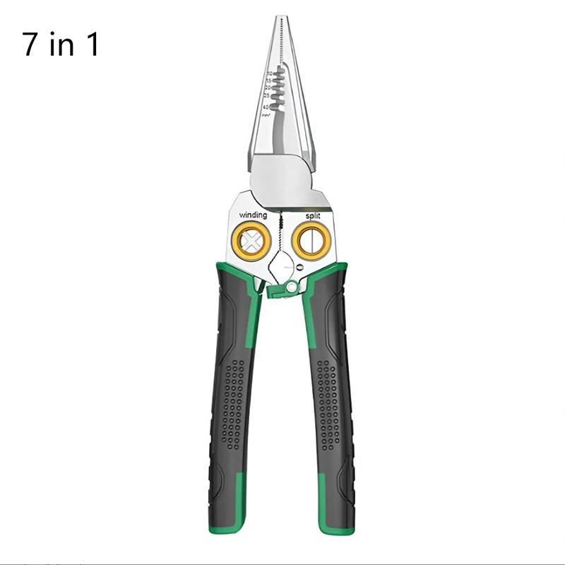 

8 In 1 Wire Stripping Pliers Multifunction Electrician Cable Stripper Cutting Splitting Repair Hand Tools Pliers