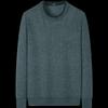 Shanshan Men's 90% Wool 10% Cashmere Round Neck Sweater