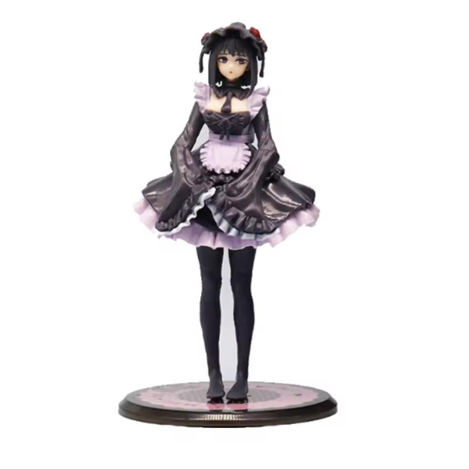 2 Kinds My Dress-Up Darling Anime Figure Black Maid Outfit Kitagawa Marin Action Figure Shizuku Kuroe Figurine Collection Models