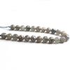 Natural Faceted Grey Labradorite Stone Round Loose Spacer Beads for Jewelry Making 6/8mm 7.5 Inches