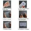 Makeup Box Wall Mounted   Cover Removable Washable Cotton Pad   for Bathroom
