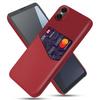 Per Custodia Sony Xperia 10 VII Copertura Rigida in PC con Texture Tessuto e Pelle PU con Porta Carte