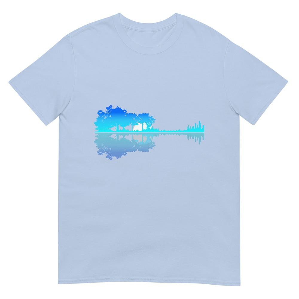 Guitar Lake Shadow Love Guitar Musician TShirt S