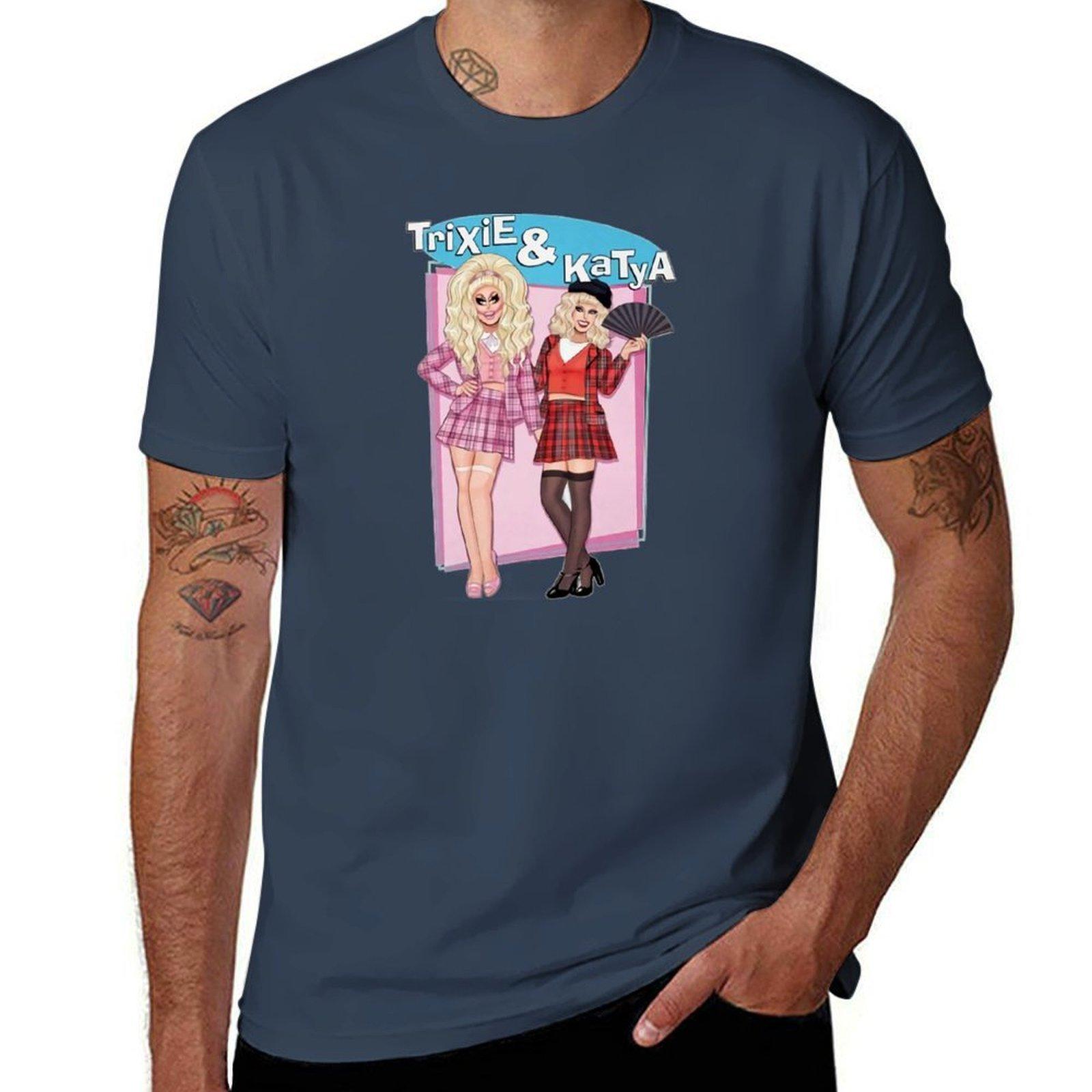 Katya Zamolodchikova Merch Trixie Katya Tshirt Lightweight Casual Summer Tshirt S