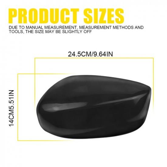For Honda Accord 2008 2009 2010 2011 12 2013 LH+RH PAIR Side Mirror Cover Cap V