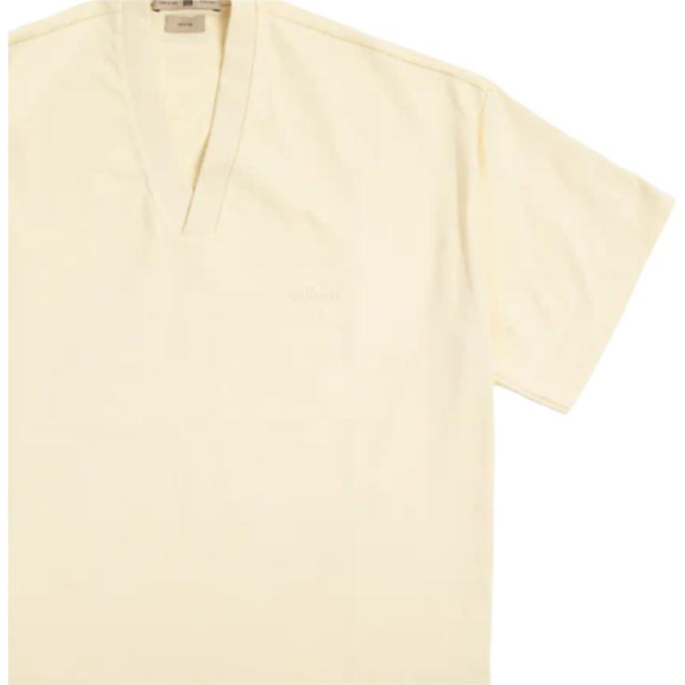 Adidas X Fear of God Athletics Performance Tee Pale Yellow Men Tops IS8735