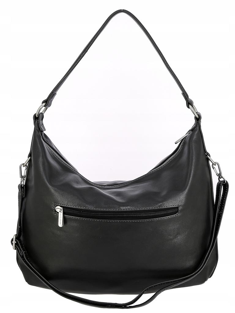 David Jones women's shoulder bag, eco-leather, black