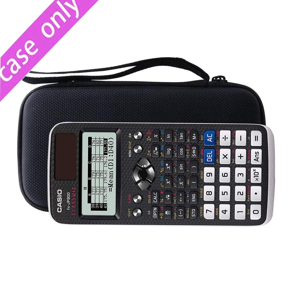 Estojo de Armazenamento para Calculadoras Científicas CASIO WERJIA FX-375ESA-N/FX-JP500-N/FX-JP900-N -
