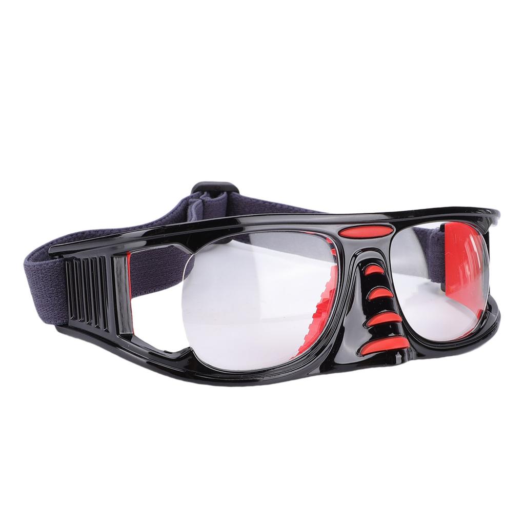 Sport Goggles Anti Fog Scratch Proof Lens Sport Security Goggles with Adjustable Strap for Basketball Cycling Running