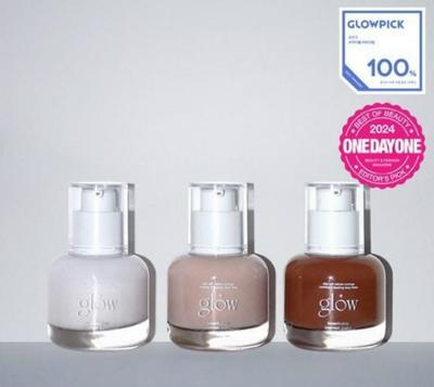 Glow Prodyšný BB krém 30 ml - Lehký, hydratační korejský BB krém (Vybrat: Bílá/Jedna/Hnědá)